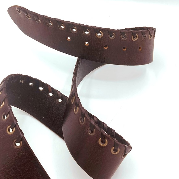 LINEA PELLE IMPORTED LEATHER BELT - Picture 7 of 16